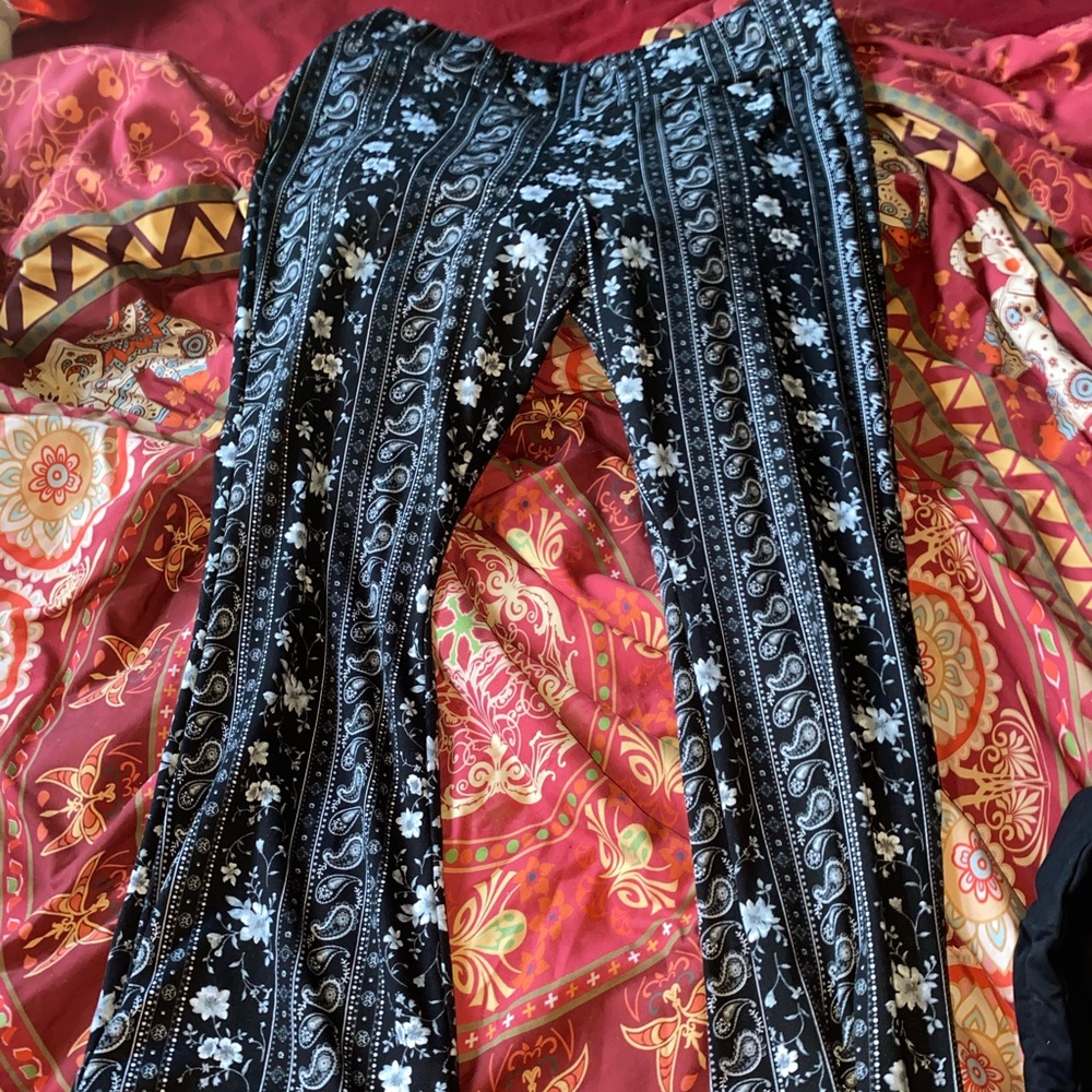 Plus size Flare stretch pants